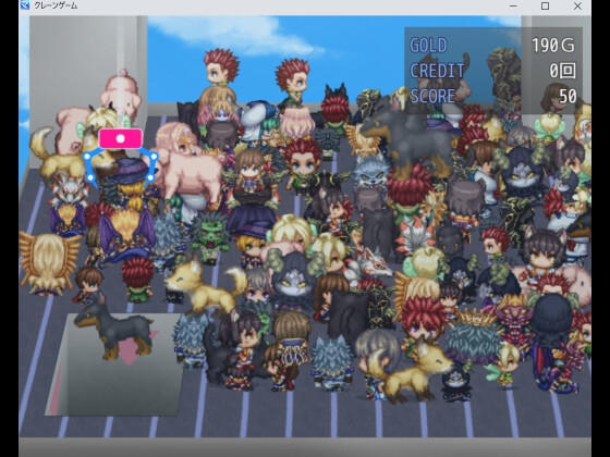 【RPGツクールMZ】クレーンゲームプラグインセット