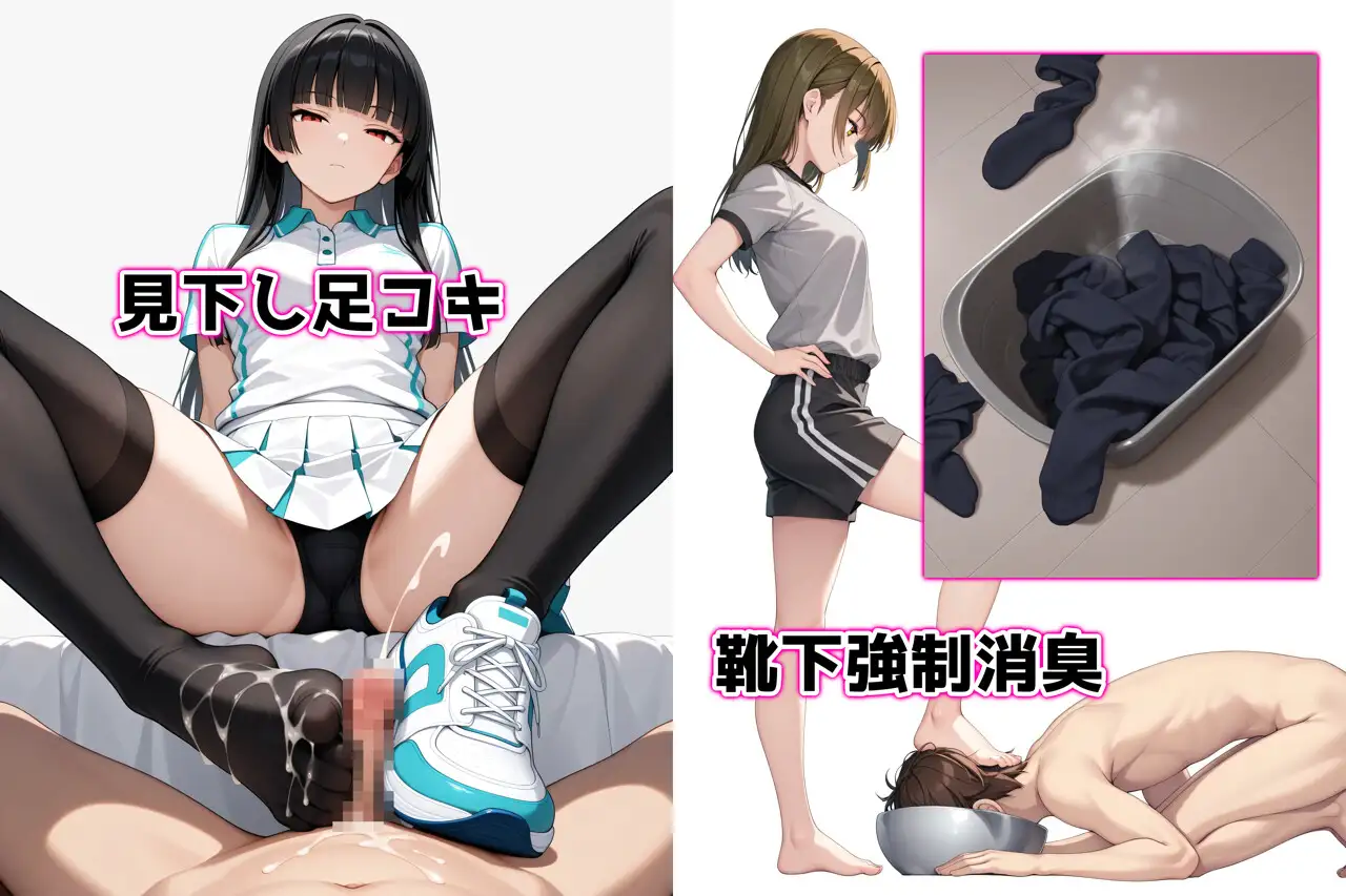生徒たちに匂いで支配されたマゾ教師 サンプル画像9