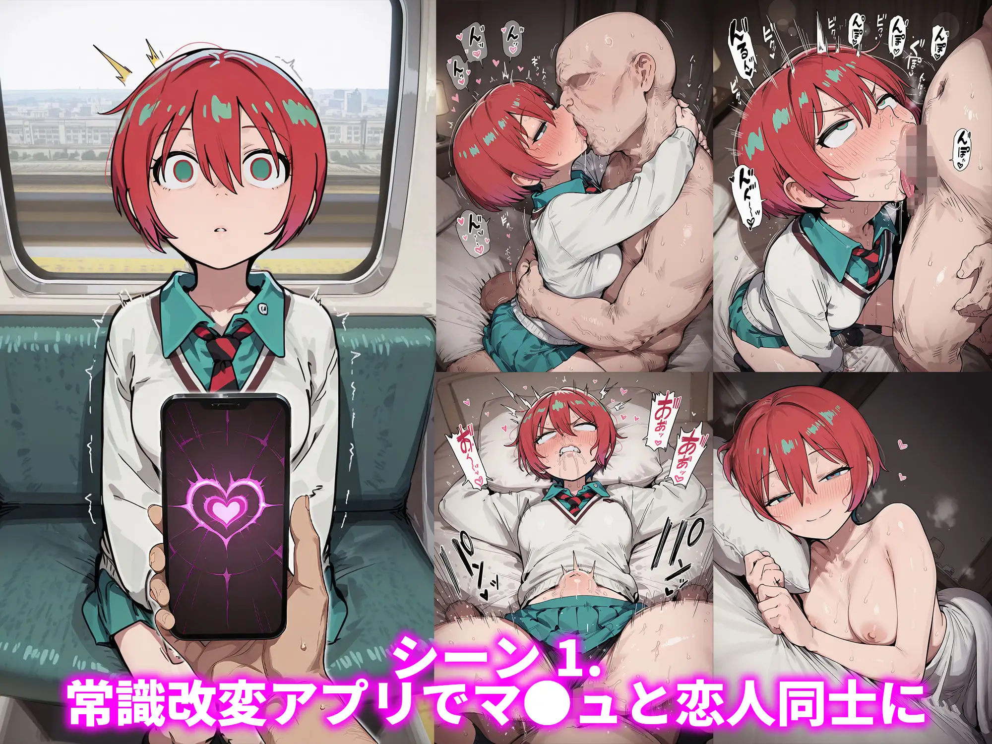 マ●ュと(常識改変アプリで孕ませてから)幸せな結婚がしたい サンプル画像 2