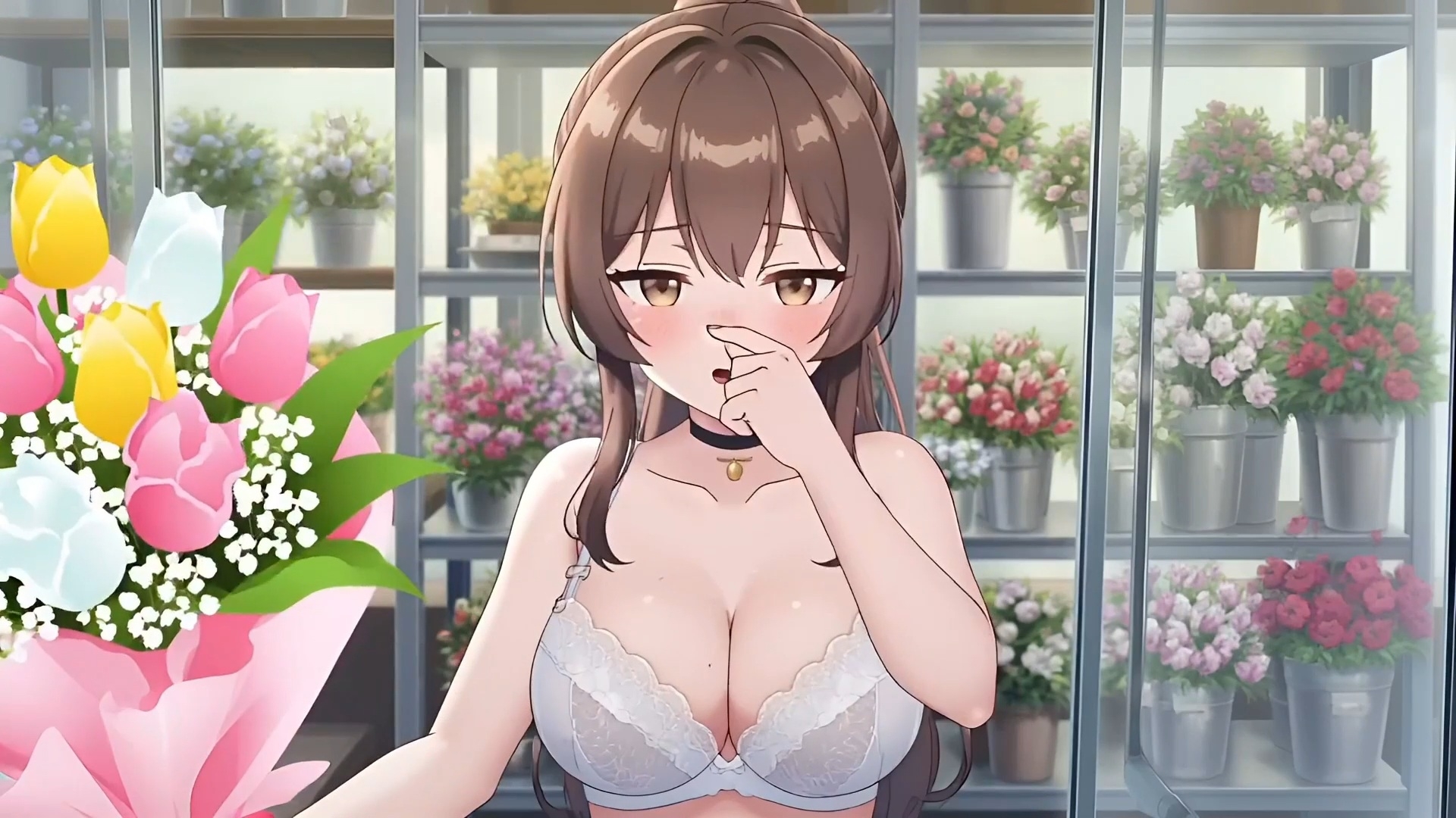 揺れるおっぱい！家族のくしゃみアニメ！ / Jiggling Boobs! A Family Member's Sneeze Anime! サンプル7