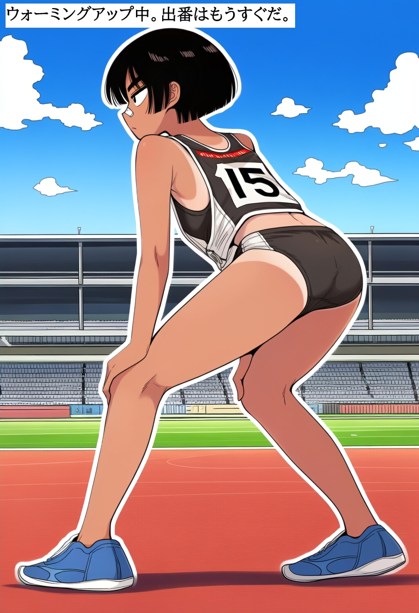 ボーイッシュ陸上女子の性欲処理に付き合わされる話。 画像2
