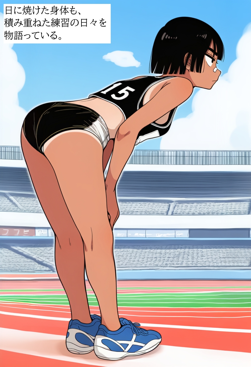 ボーイッシュ陸上女子の性欲処理に付き合わされる話。 画像3