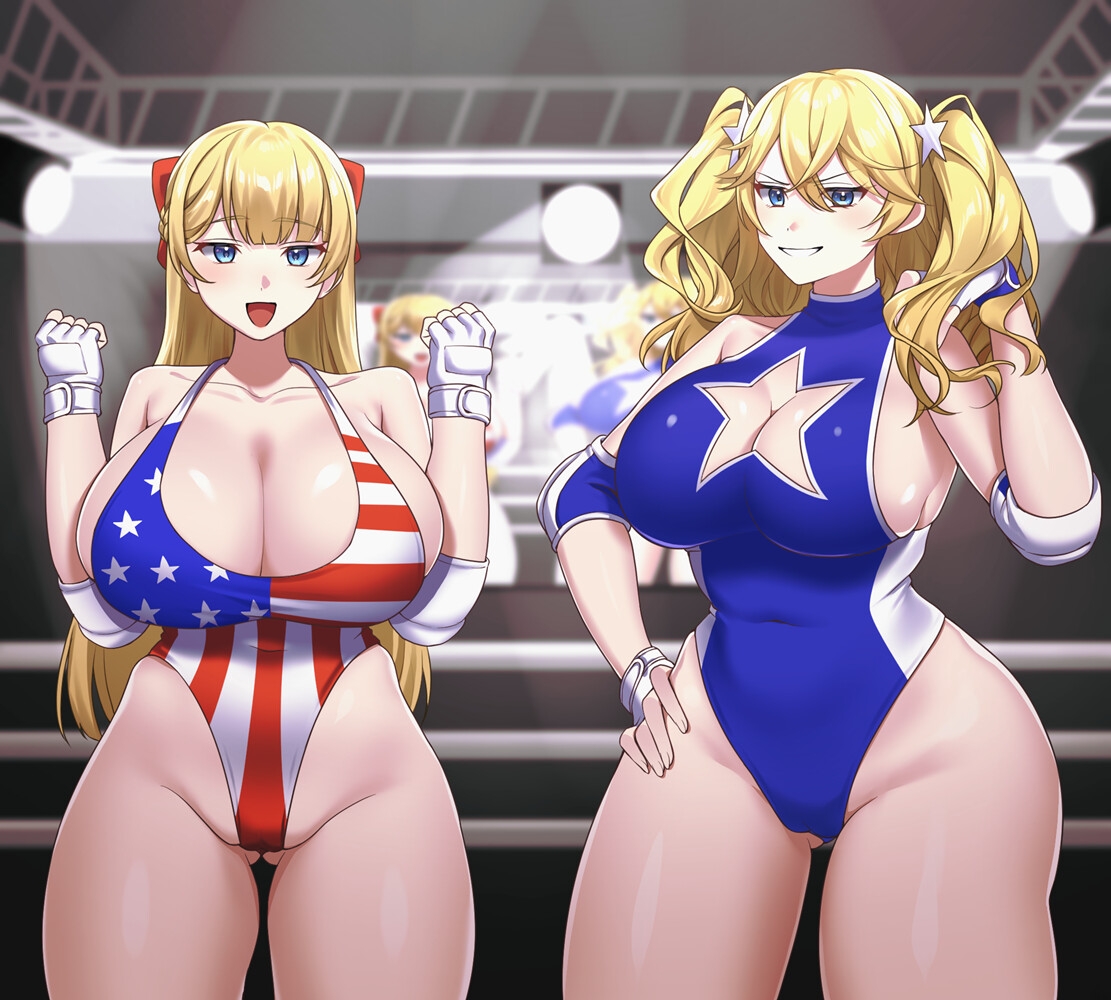 P.B.W. ぴちょぶろぐレスリング Vol.41 激突スターズ&ストライプス！ ウェンディ・ストライプス VS キャンディ・スター