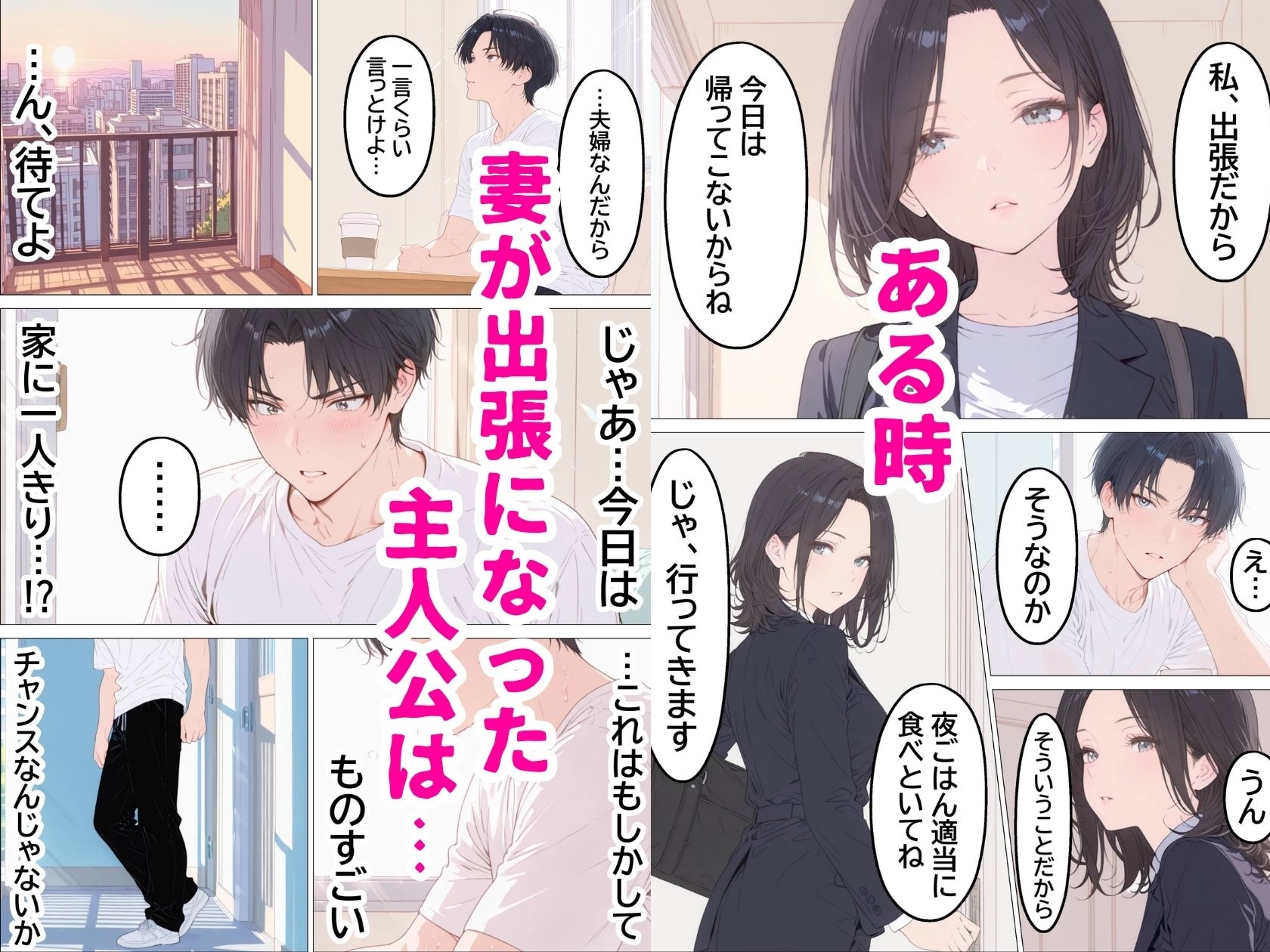 妻とレス3年目の俺。隣に引越してきたのは欲求不満の爆乳人妻で…… サンプル7