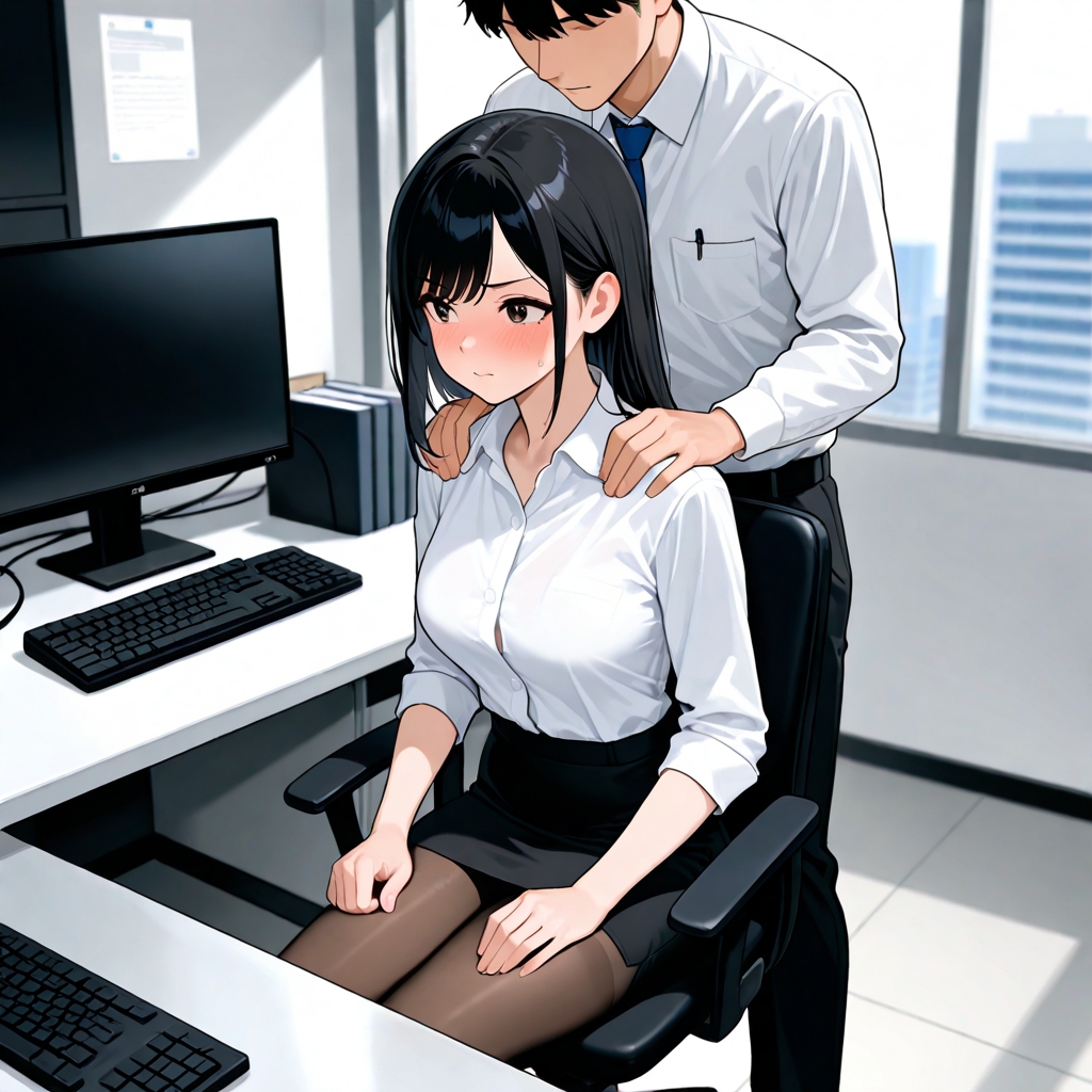 女性社員にマッサージできる権利Vol.1 画像1