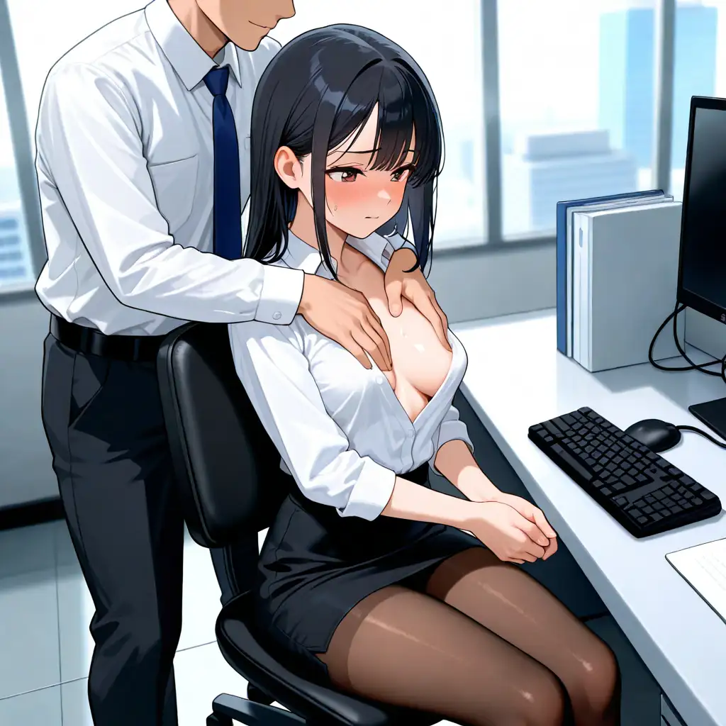 女性社員にマッサージできる権利Vol.1 サンプル画像 4