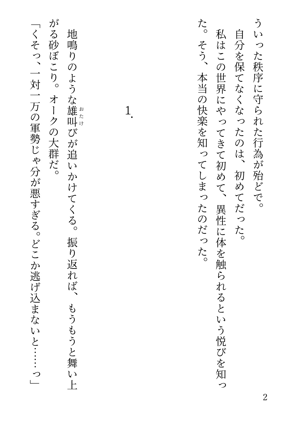 エロ概念のない異世界から来た女剣士は陰キャ(美形)と純愛からの~孕むまでエッチ!おまんこいっぱい愛されて性の悦び知っちゃいました 画像2