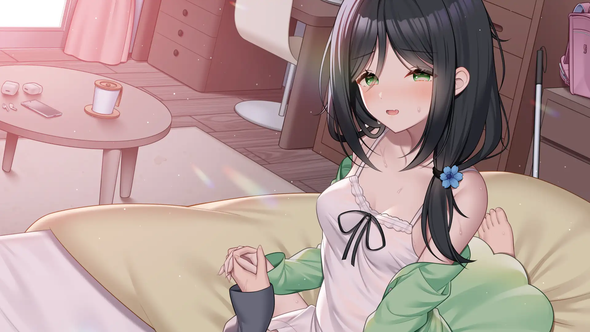 目の見えない純情な姉に誑かされて中出しエッチ 【CV:小花衣こっこ /KU100バイノーラル録音】 サンプル画像 3