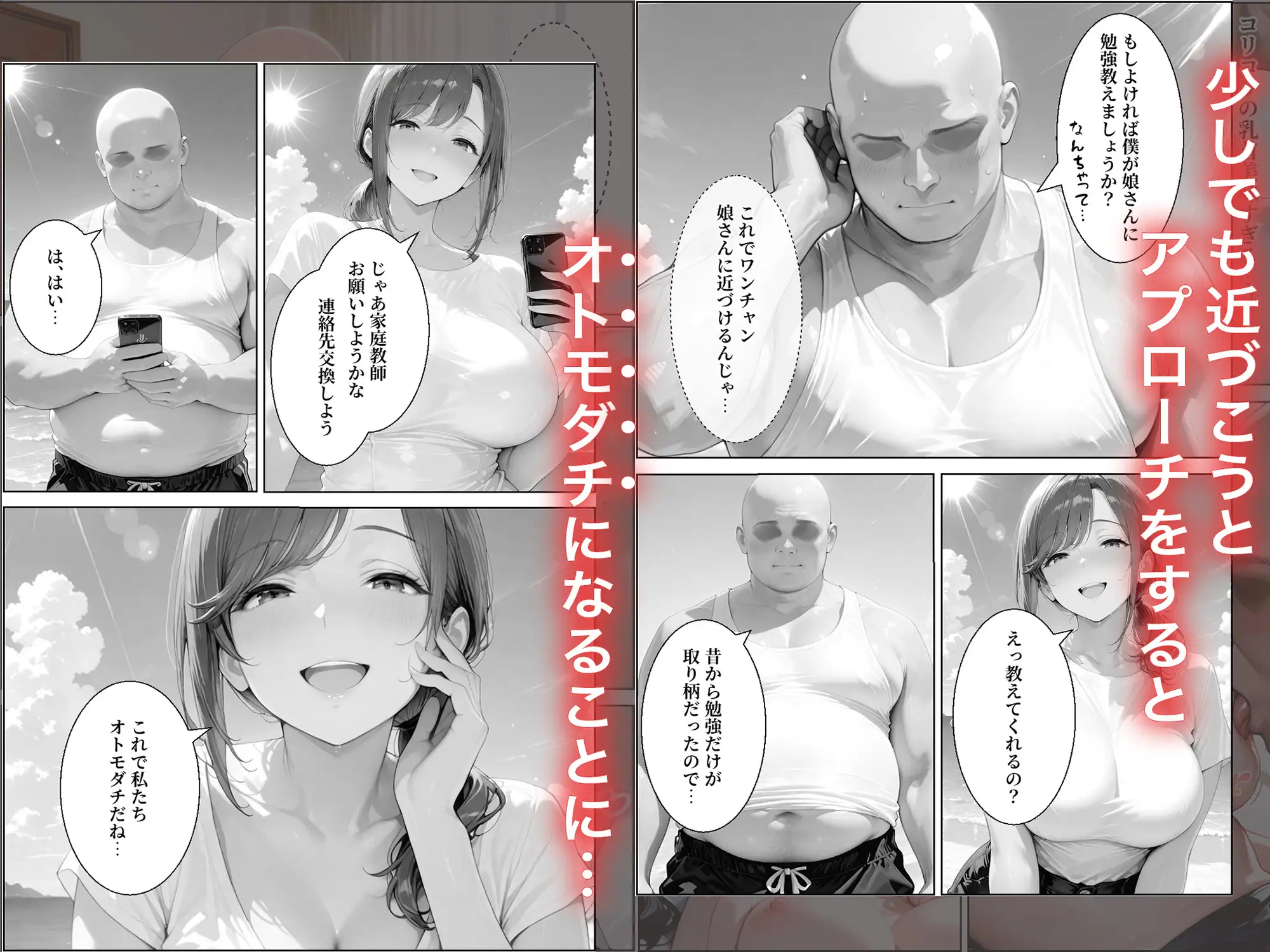 海で出会ったシングルマザーに誘惑されて生ハメセックスしちゃった話 サンプル画像 2