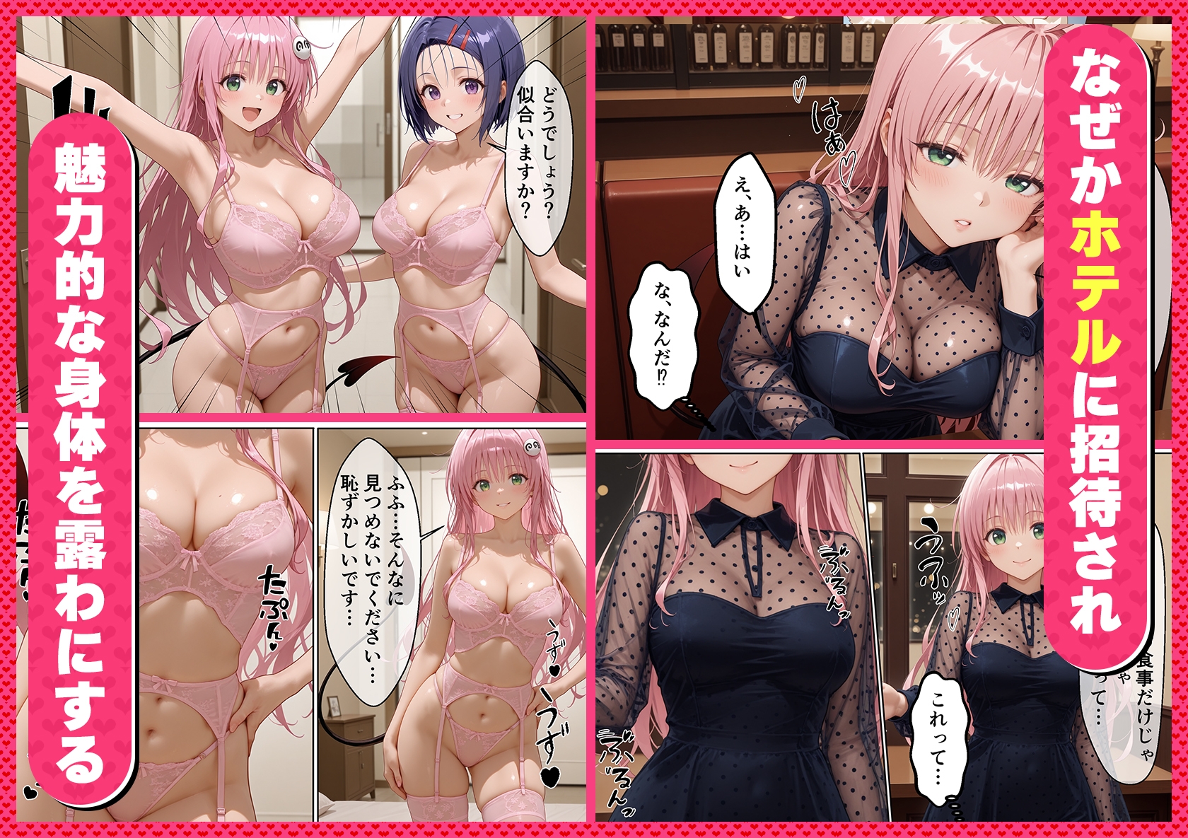 私たちとオトナな遊びしませんか?ただの打ち合わせかと思いきや…とんでもない痴女だった話【To L〇VEる -とらぶる-編】 サンプル3