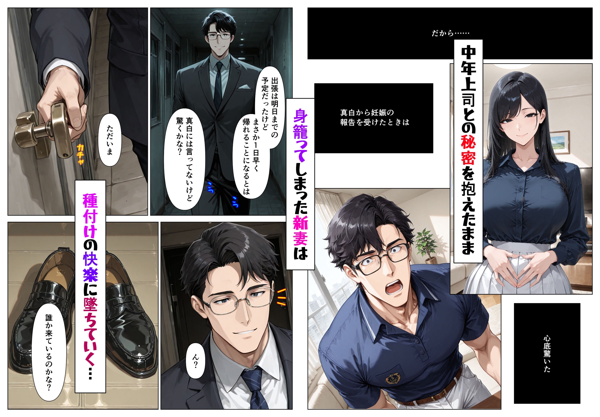 気の強い人妻が寝取られ孕まされ托卵ストーリー サンプル10
