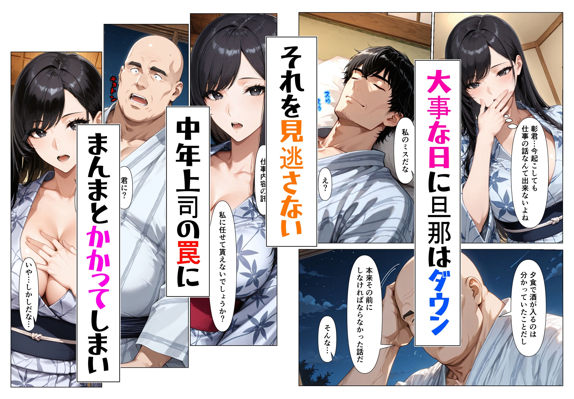 気の強い人妻が寝取られ孕まされ托卵ストーリー サンプル4