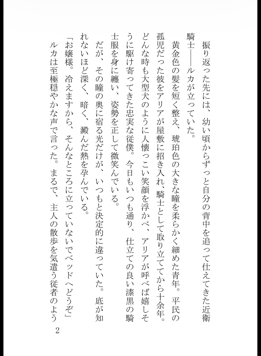 忠犬騎士の狂愛お仕置き調教～「純潔は奪いません」と指と舌だけで潮吹き絶頂させられ、極太肉棒で孕まされるまで～ 画像2