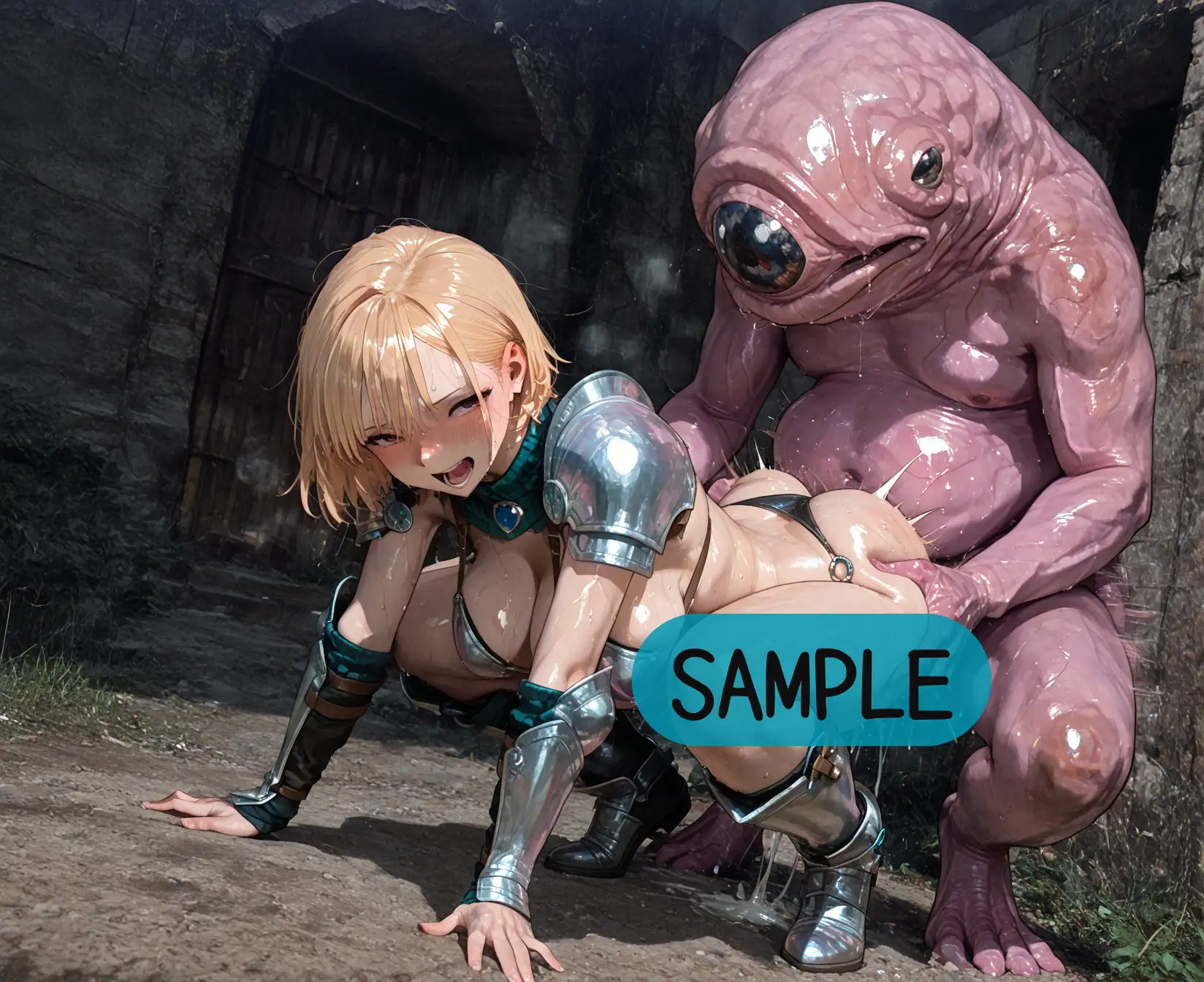 女冒険者は単眼淫魔を討伐しない サンプル画像 5