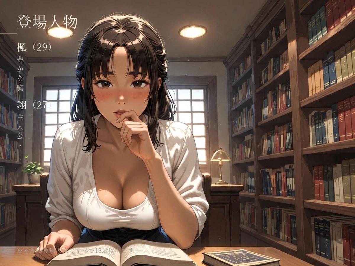 【司書×幼馴染】司書の彼女と、誰も知らない帰省の夜