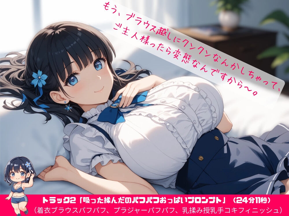 デカ乳AIオナロイドに吸った揉んだのおっぱいプロンプトで特濃ドパ汁三昧! 画像6