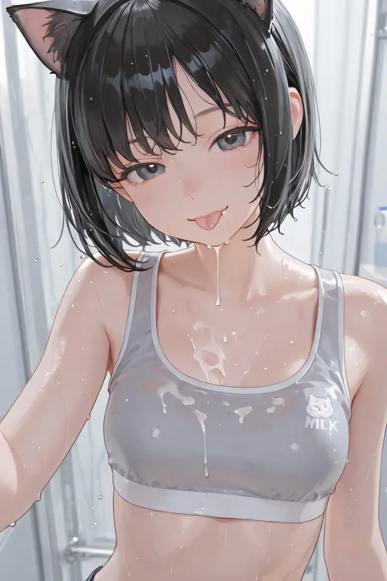 猫耳スポブラエクササイズ サンプル画像 7