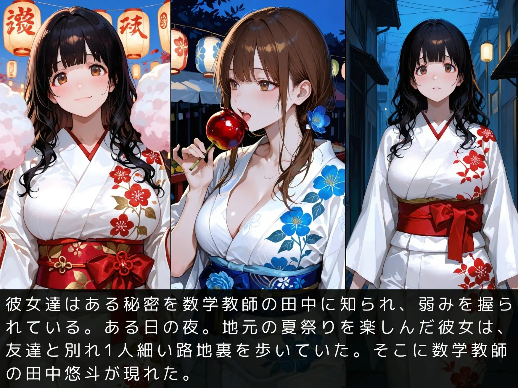 放課後の性指導〜禁断の記録〜夏祭り編〜 サンプル画像 4