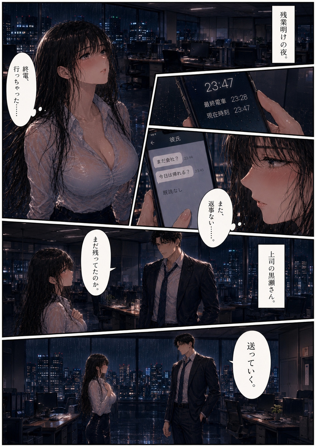 終電後の境界線-2