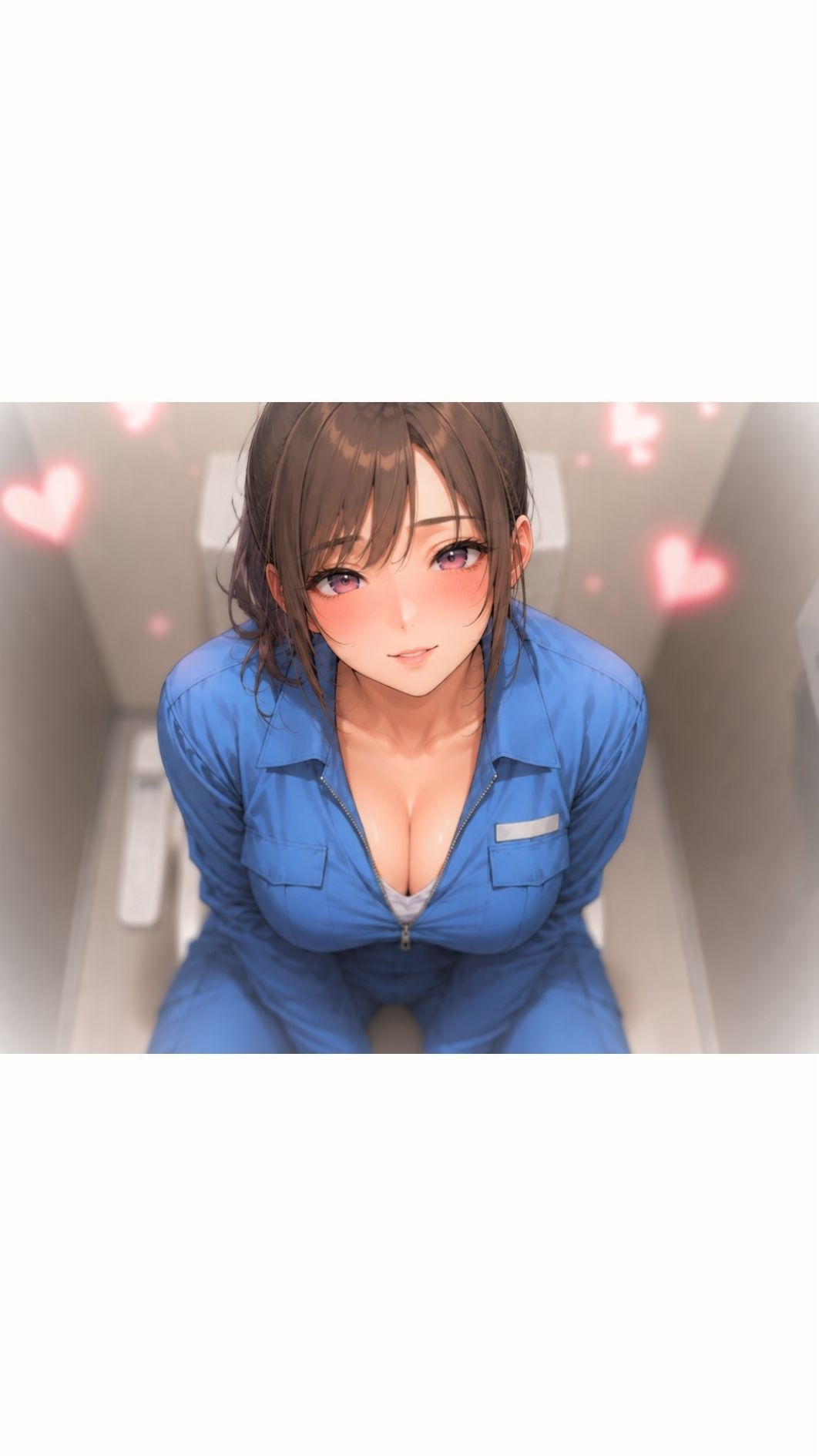 トイレ用女性の白石さんに個室トイレでスッキリ棒(ち〇ぽ)をずぶずぶする話。