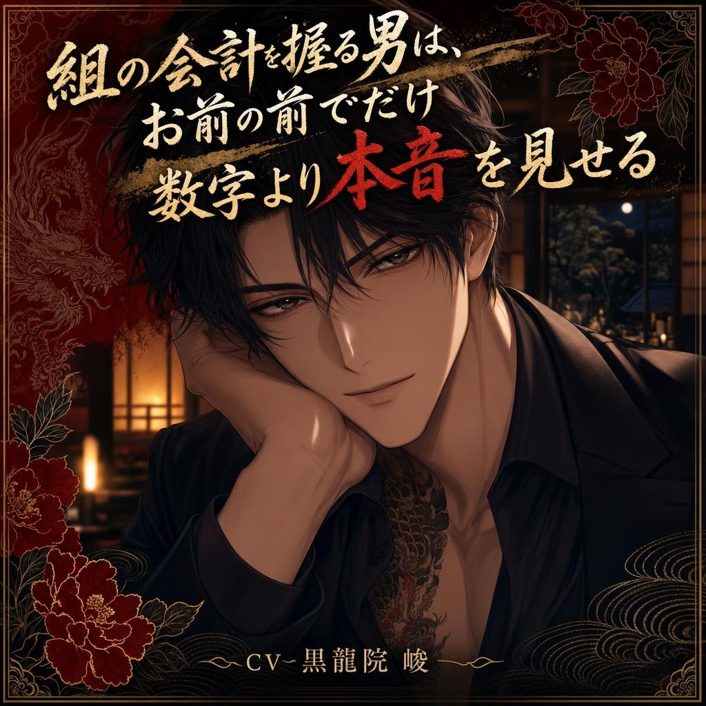組の会計を握る男は、お前の前でだけ数字より本音を見せる♡〜冷静沈着な知能派が、お前にだけ独占欲を剥き出す夜〜【極道/ギャップ/バイノーラル】-1画像