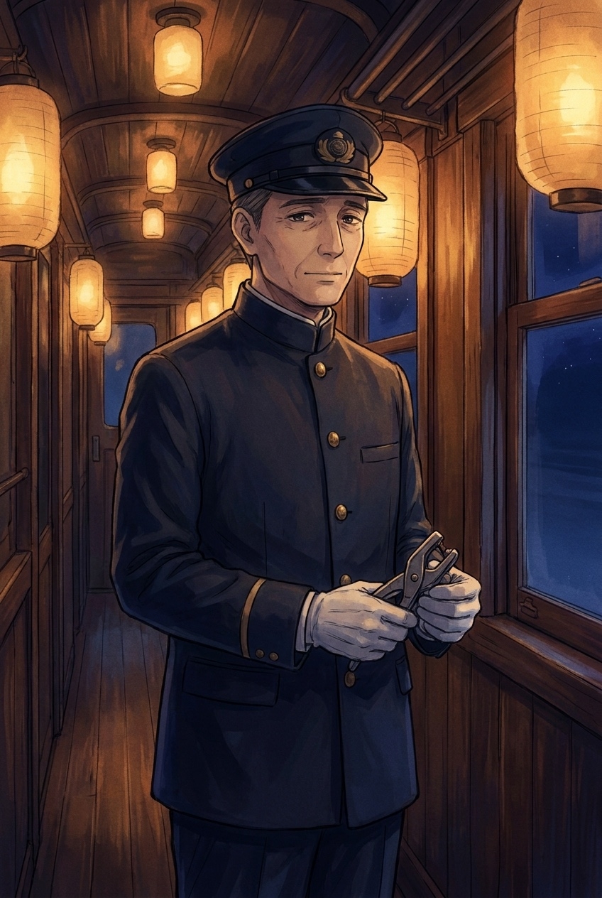 【バイノーラル】みおくり号 ～死者を見送る夜行列車で、あなただけが白紙の切符を持っている～