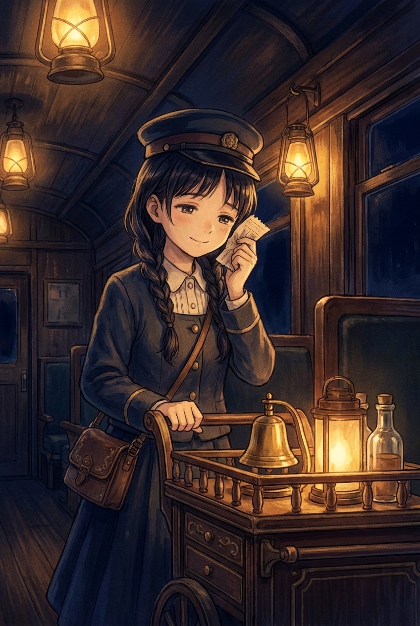 【バイノーラル】みおくり号 ～死者を見送る夜行列車で、あなただけが白紙の切符を持っている～