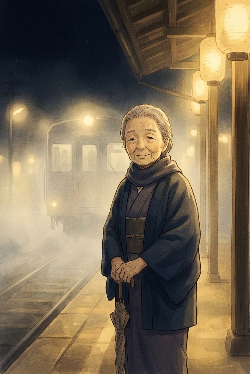 【バイノーラル】みおくり号 ～死者を見送る夜行列車で、あなただけが白紙の切符を持っている～