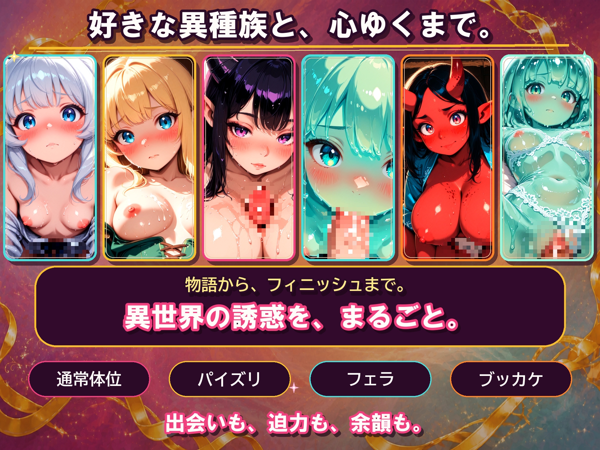 【導入アニメ有り】異種族ヒロインSEX集【4K神画質】 サンプル10