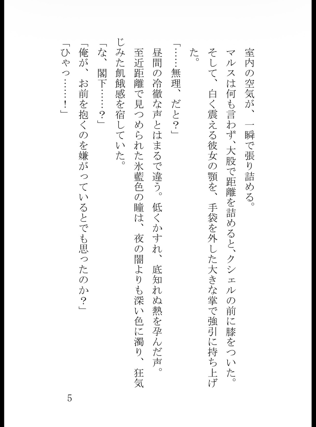 身代わり花嫁なのに初夜から中出し絶頂! 氷の騎士団長は10年間溜め込んだ精液で毎晩私を孕ませたい [花蜜文庫] | DLsiteがるまに 6