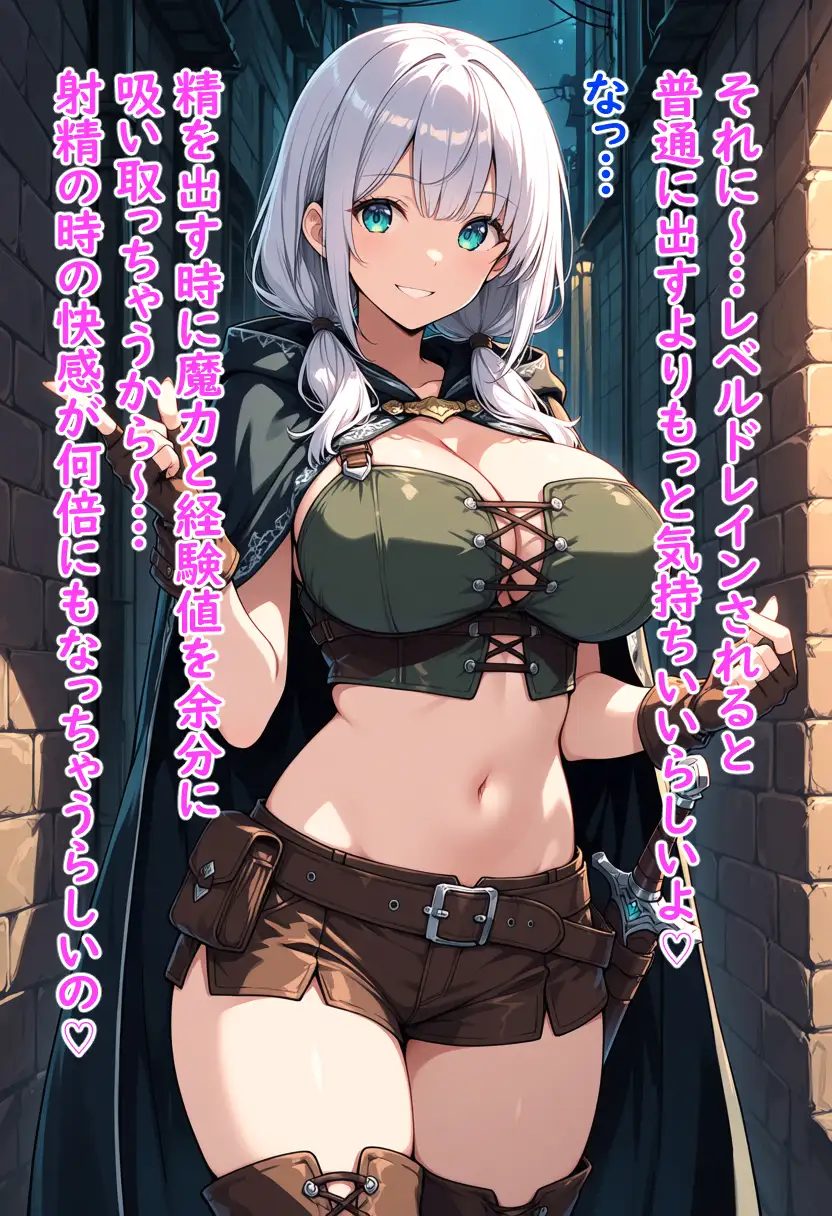 爆乳盗賊の色仕掛けレベルドレイン サンプル画像 7