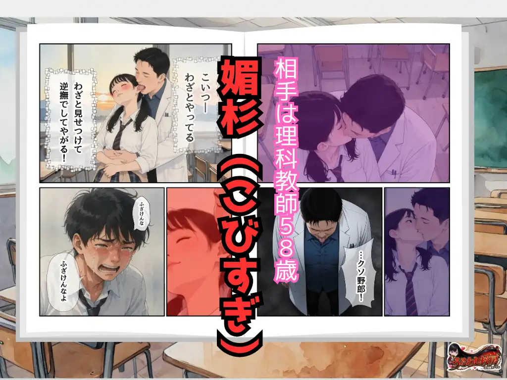僕の好きなキヨラが58歳理科教師とした事が許しがた過ぎてボクは僕じゃなくなりました サンプル画像 6