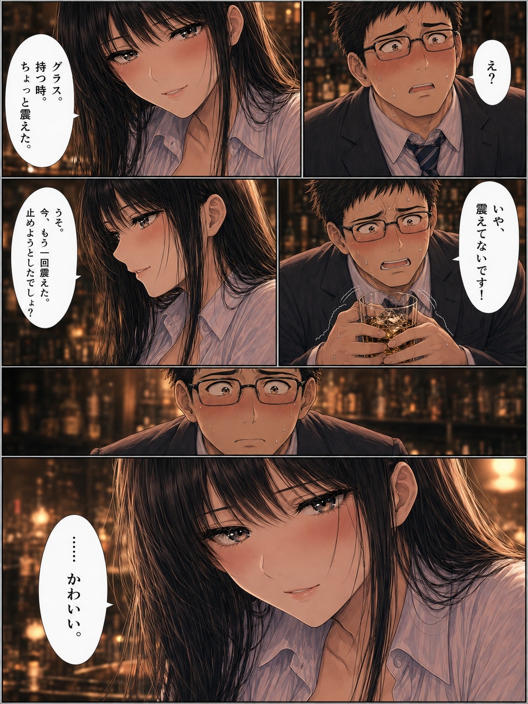 ガールズバーの美女にお子様扱いされて理性を溶かされた夜 ～冷酷な絶対支配 ミオ編～【精神支配・言葉責め・貢ぎマゾ】 サンプル3