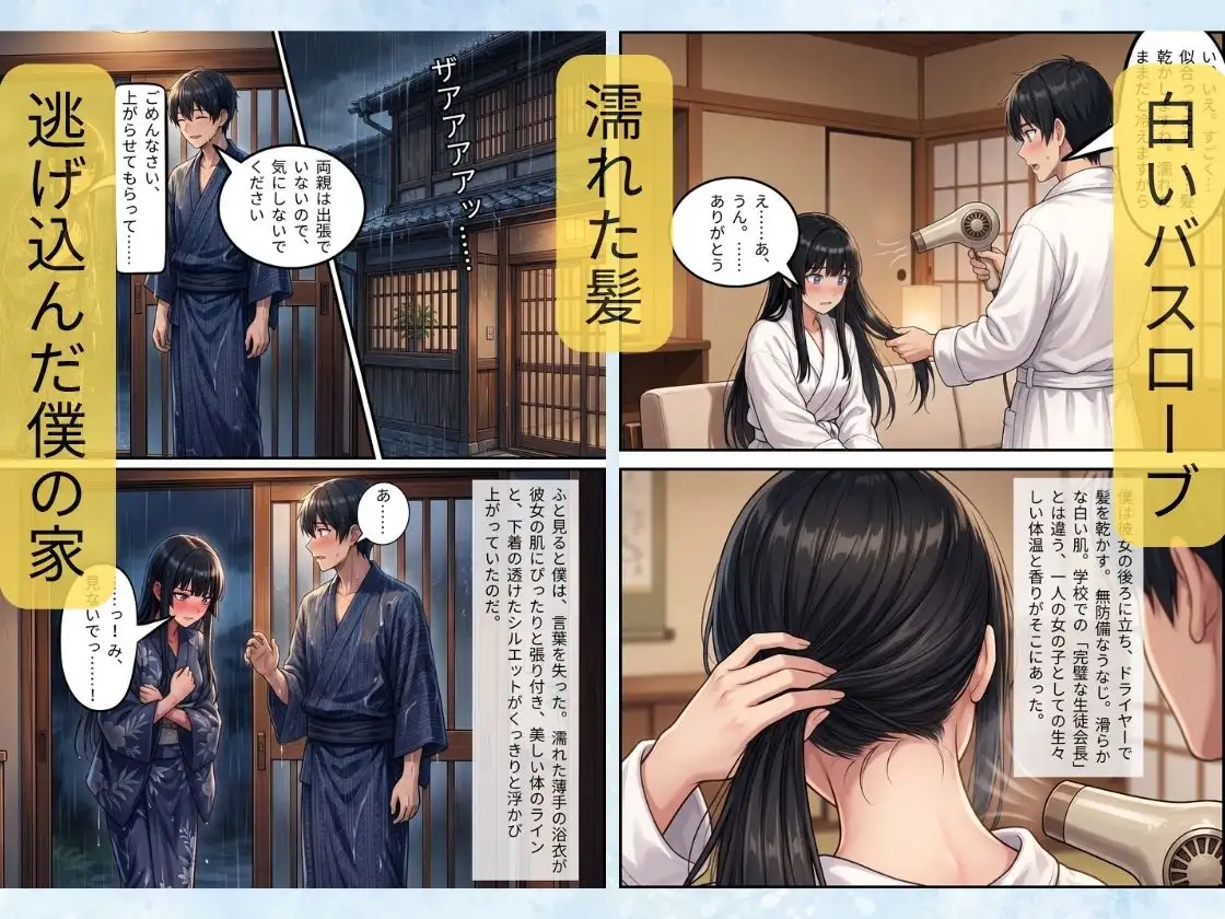 驟雨のち、微熱。〜隙だらけの生徒会長と過ごす秘密の夜〜 サンプル画像 5