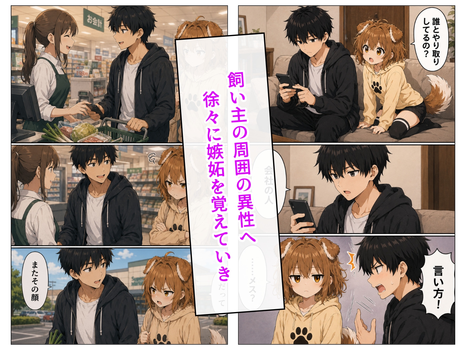 飼い主ぃぃぃ！って誰だお前！? サンプル4
