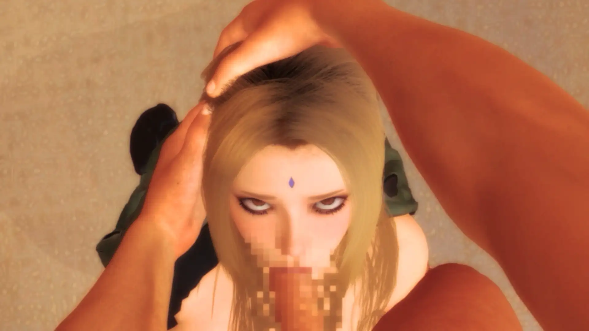 綱手のコスプレでフェラしてくれる彼女 サンプル画像 9