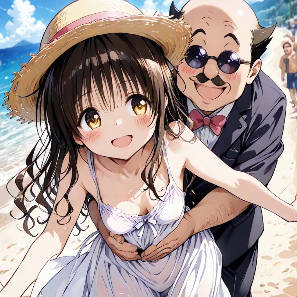 校長と美柑ちゃんと サンプル画像 7