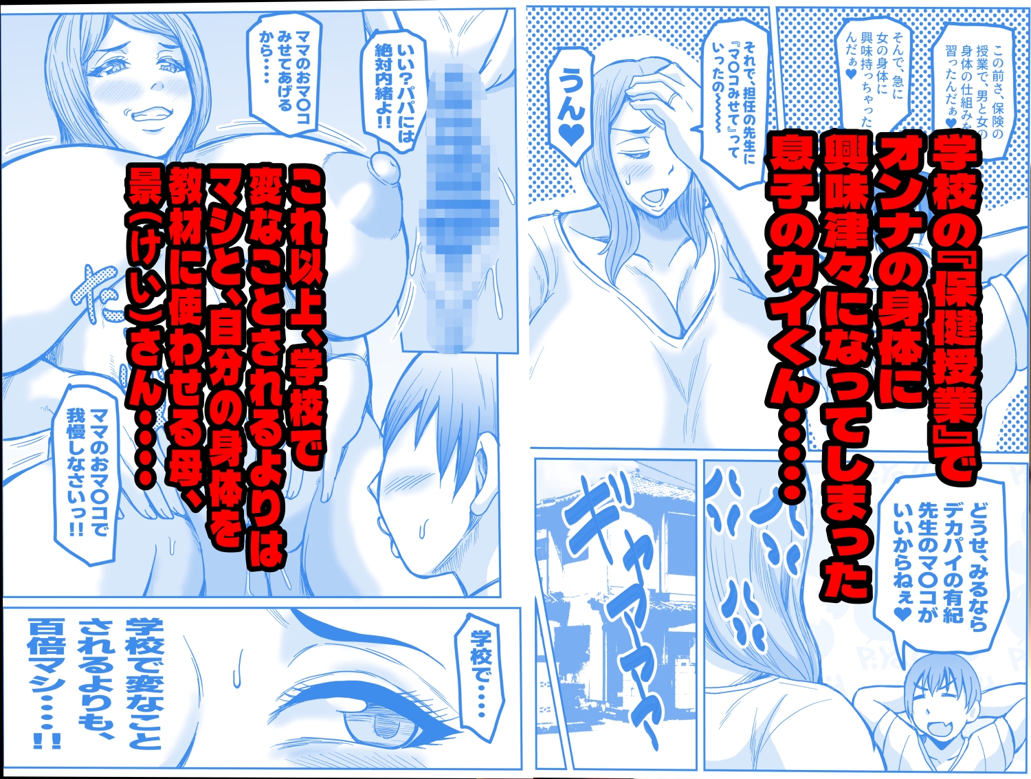 ぼくとママの性教育-2