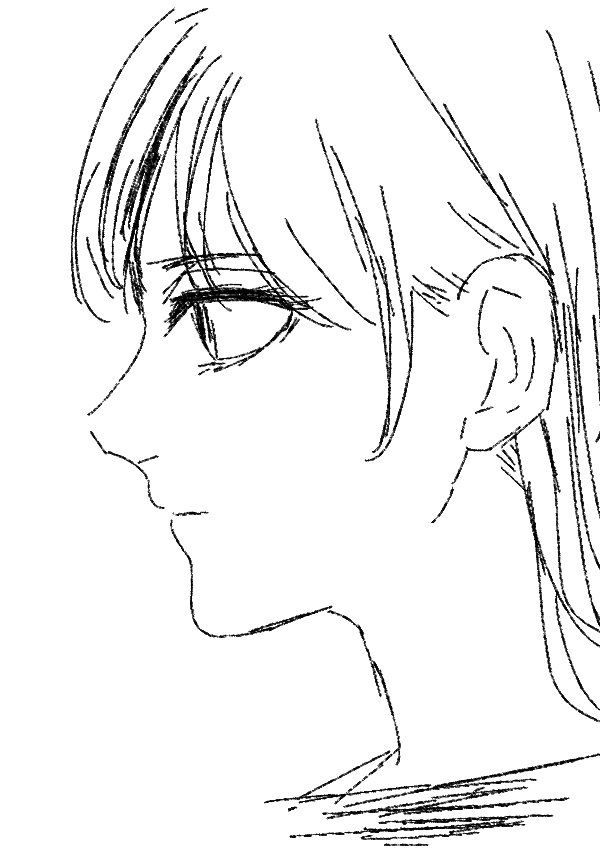 鉛筆画風ラフイラスト集23 画像2