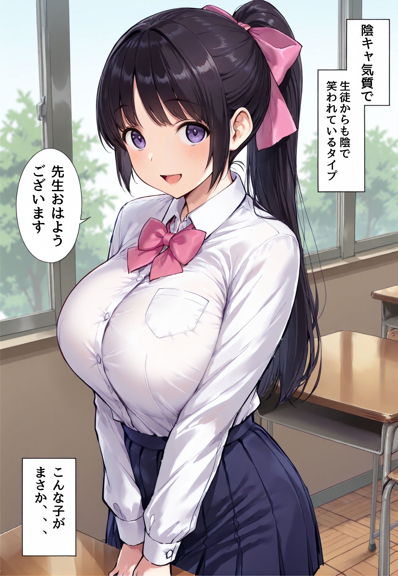 【密会×実録】都内某所。有名進学校に通う清楚系素人JKが裏垢使って教師と秘密の援助交際日記。 画像1