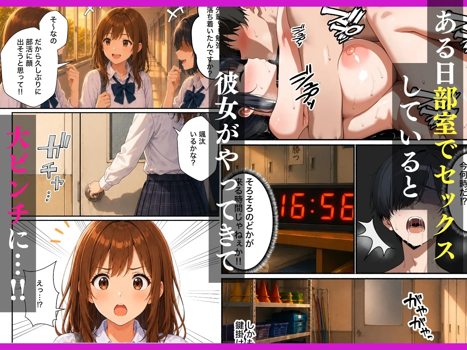 清楚系だと思っていた陸上部の後輩がど淫乱すぎて逆NTRされた話 サンプル画像 7