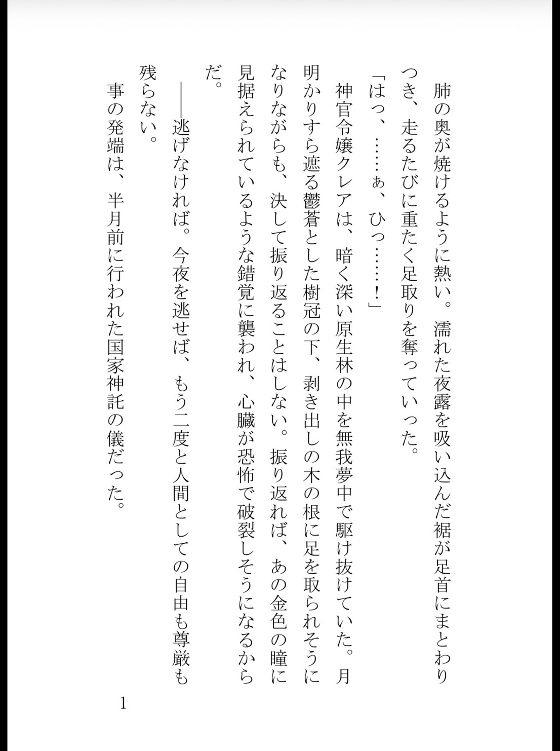竜王様の淫紋調教〜逃亡巫女は敏感な肉芽を転がされ、何度も潮を吹かされる〜 [真白むに] | DLsiteがるまに 2
