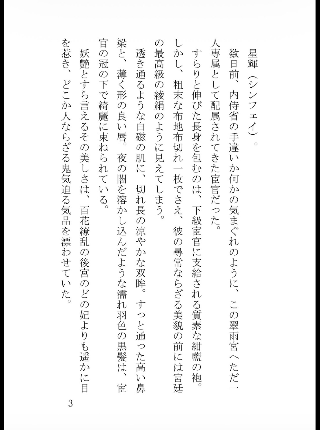 宦官のふりをした暴君皇帝の狂気的な執着～最下級妃の蜜口を夜通し穿ち尽くす執拗な子宮責め溺愛セックス～ [花蜜文庫] | DLsiteがるまに 4