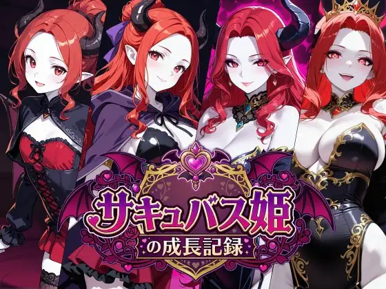 サキュバス姫の成長記録 ジャケット画像