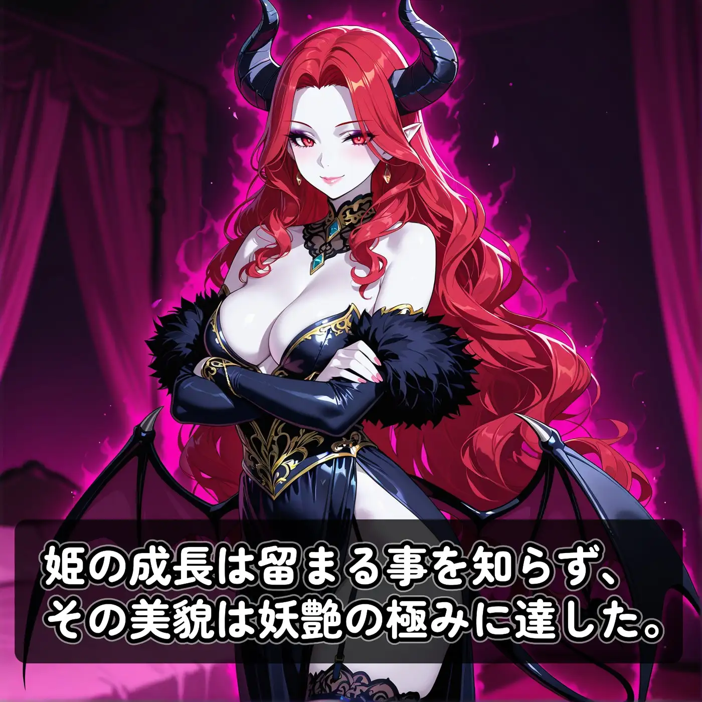 サキュバス姫の成長記録 サンプル画像 5