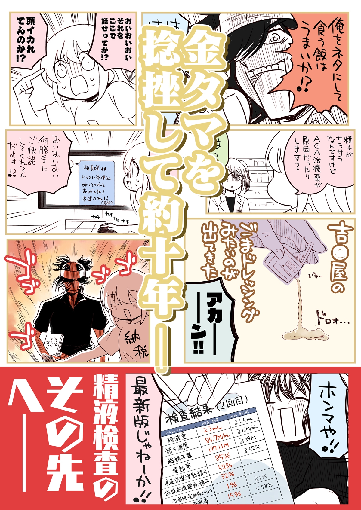 金タマを捻挫した話。アルティメット-7