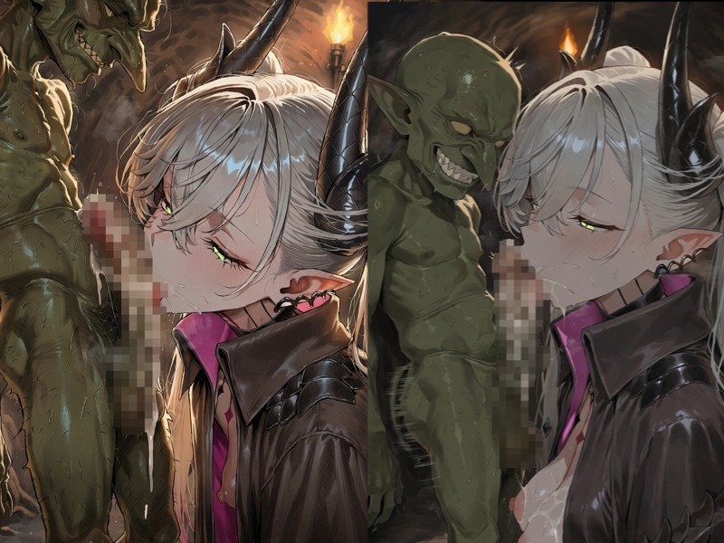 ゴブリン洞窟で生活する夜の悪魔!! 画像6