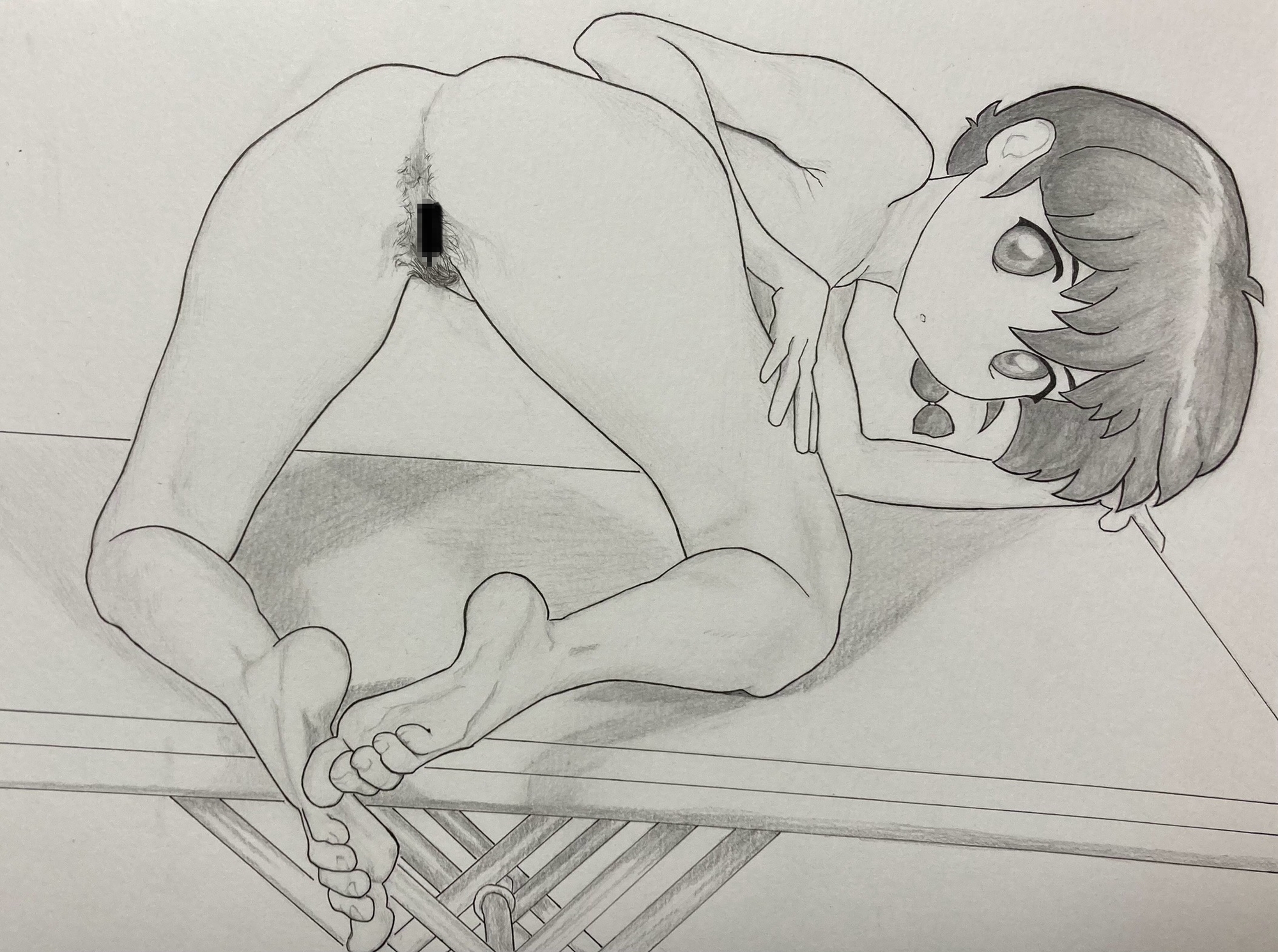 羽落のアナログヌードイラスト集第2号 画像3
