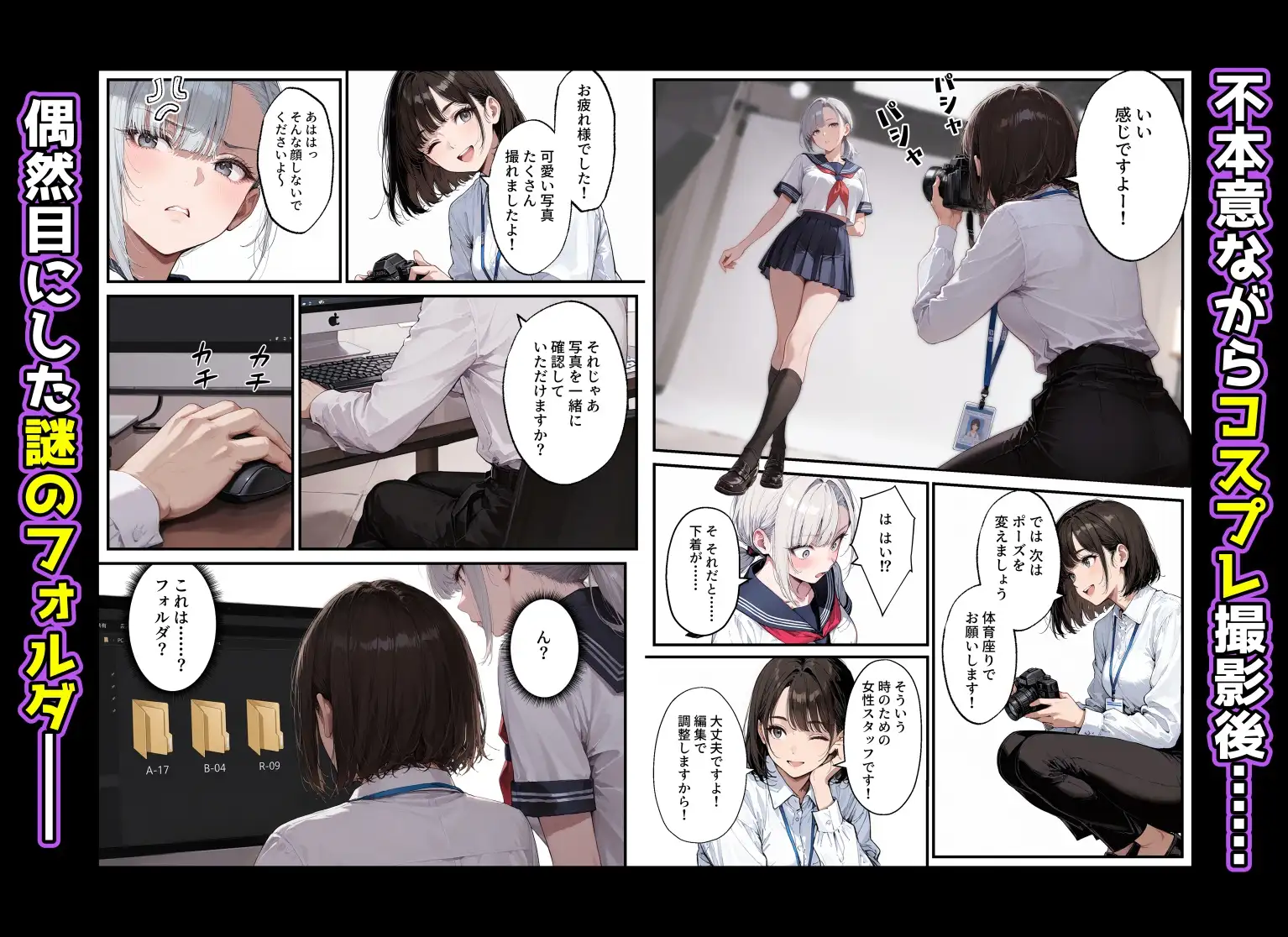 潜入捜査官の私が、アパレルブランドのモデルになった結果、中出しされた話。 サンプル画像 7