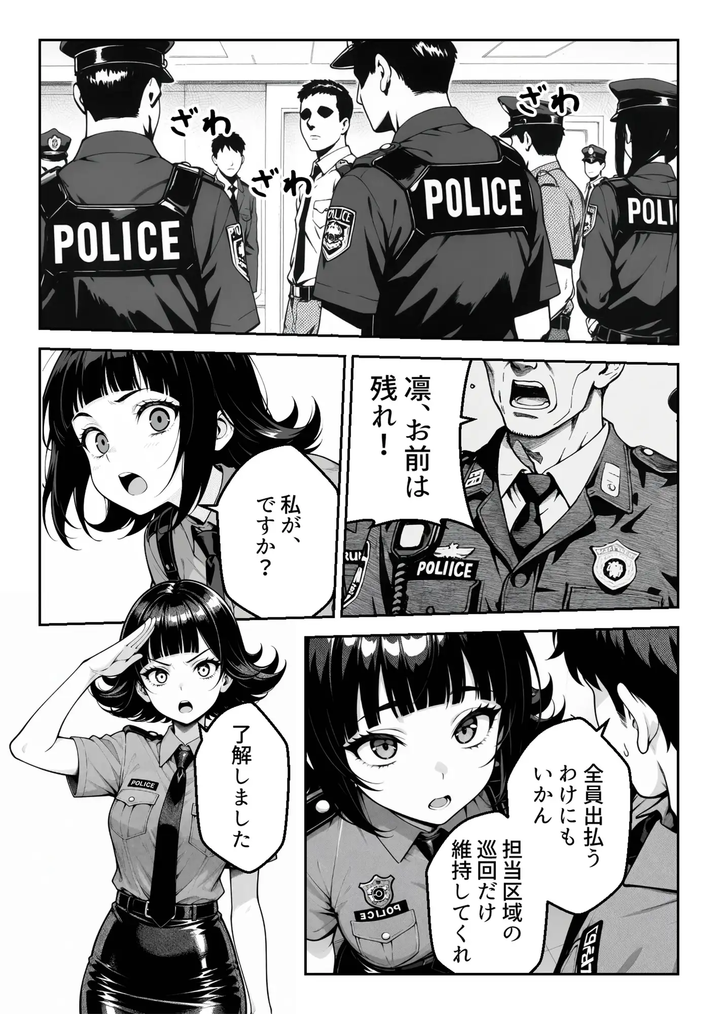 こちら、凛。…異常ありません。 サンプル画像 3
